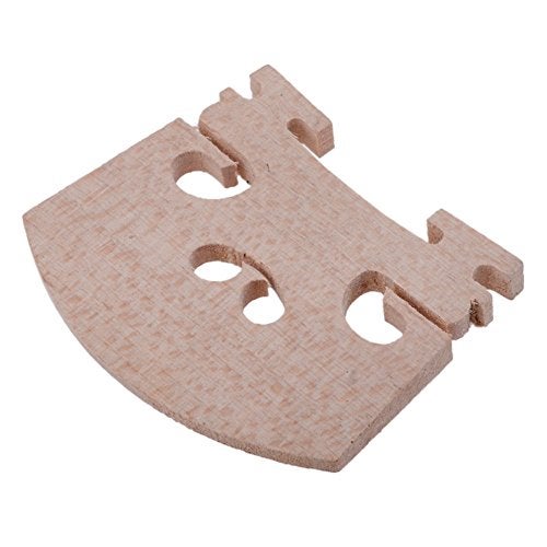 Lsgoodcare 10pcs Full Size 4/4 Violin Maple Bridge Violin Parts - Image 5