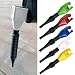 Alieemo Retractable Car Fuel Funnel 5 Pcs Plastic Flexible Draining Tool Funnel for Cars and Motorcycles Automotive Wide Mouth Snap Funnel for Engine Oil Liquid Diesel Gasoline 5 Colours - Image 2