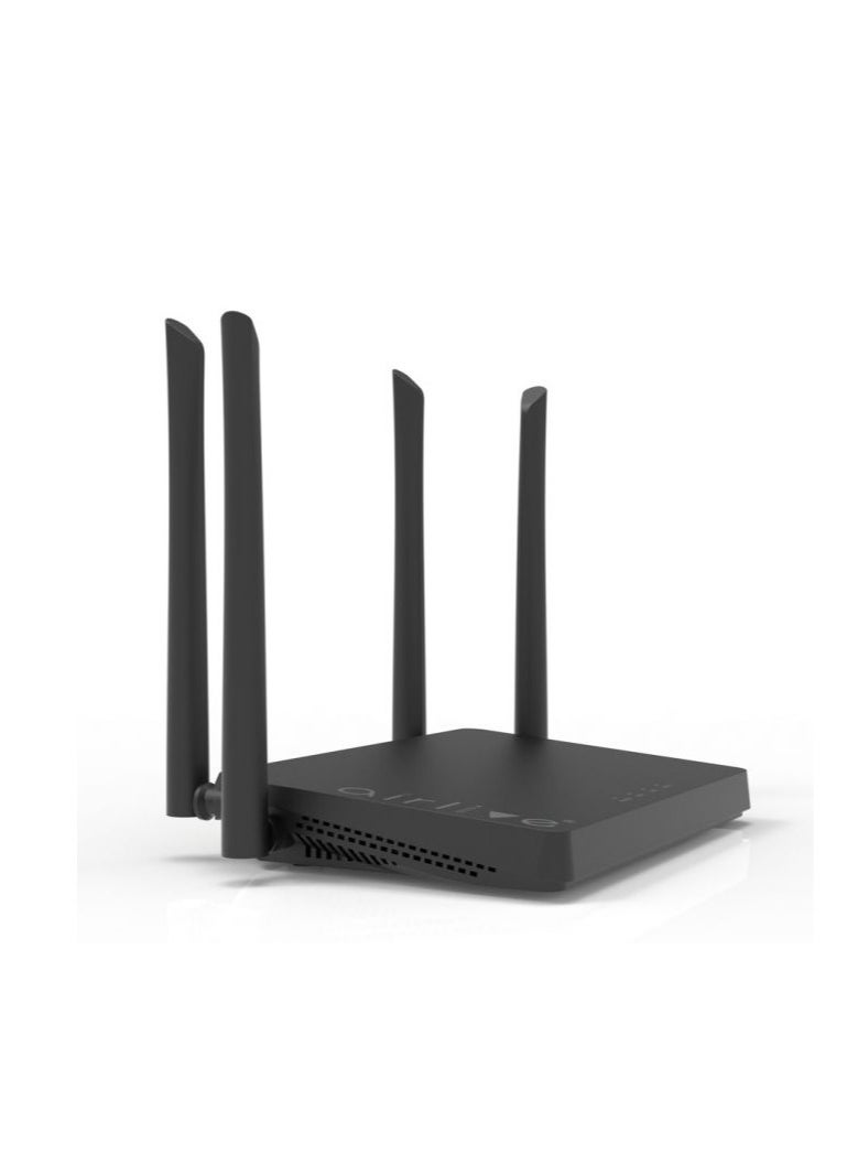إيرليف - W6184QAX Business VPN يتم توزيع شبكة الشركة، ما عليك سوى الاتصال بمعرف SSID الخاص بالشركة والوصول إلى VPN (اسود) - Image 1