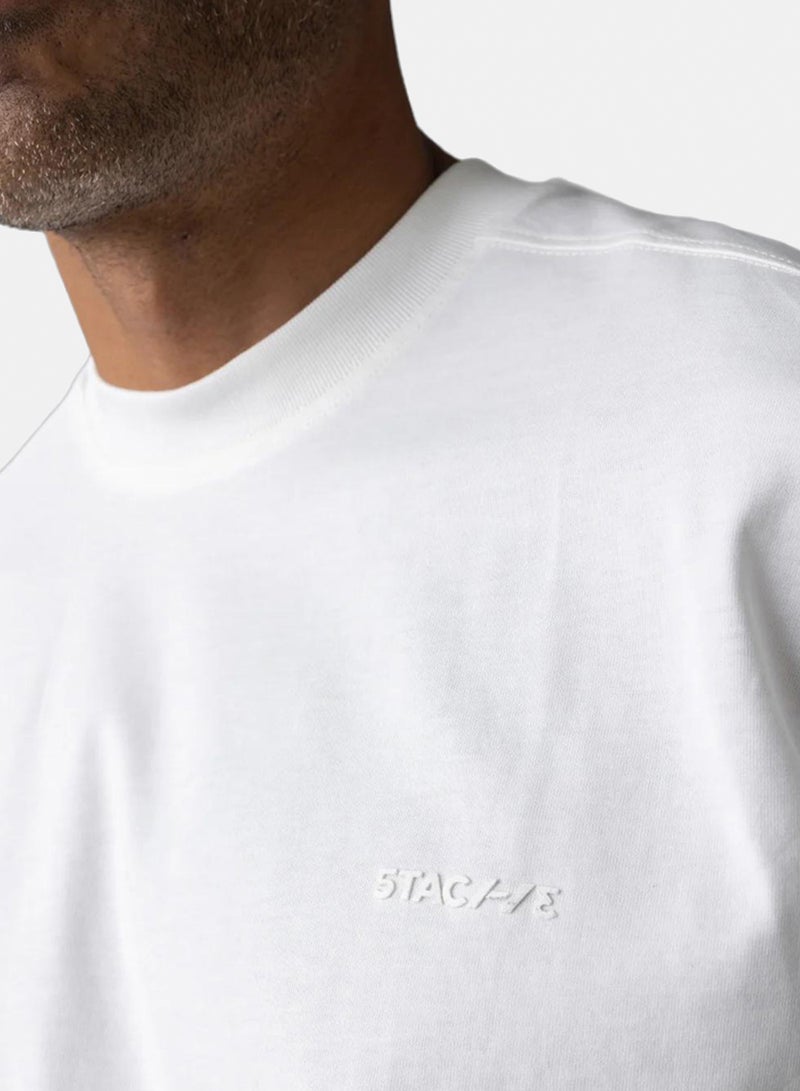 Stache Rubber Detailed T-Shirt - Image 2