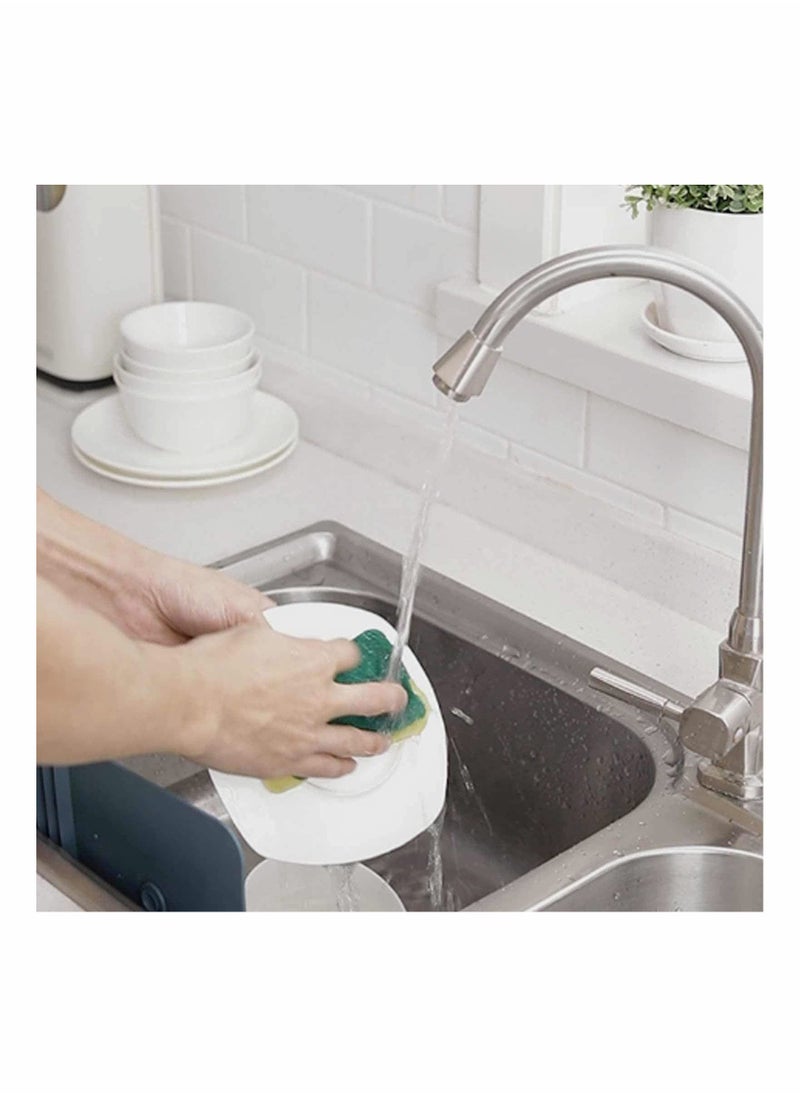Y&D Sink Splashing Guard, Kitchen Supplies Splash Guard Anti Baffle Board for Home (Navy blue)  - Image 4