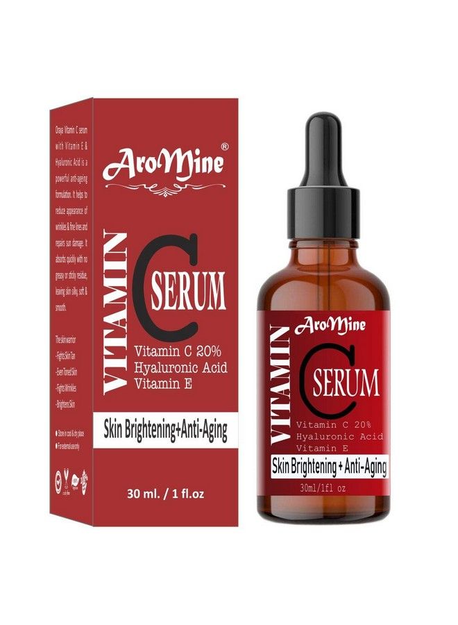 Aromine Natural & Organic Vitamin C Facial Serum 30Ml - Image 2