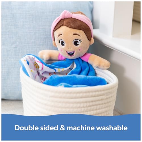 Ms. Rachel Official Huggable Lovey, Double Sided, Machine Washable Security Blankets for Babies Ages 0-1+ - Image 5