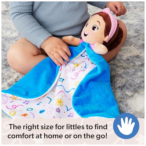 Ms. Rachel Official Huggable Lovey, Double Sided, Machine Washable Security Blankets for Babies Ages 0-1+ - Image 4