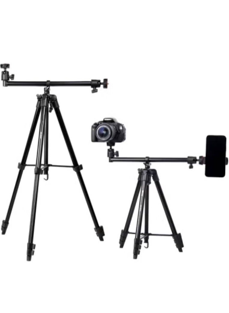 Jmary KP-2207 Travel Tripod Mobile Phone Holder Telescopic Camera Mount Tripod Stand - Image 1