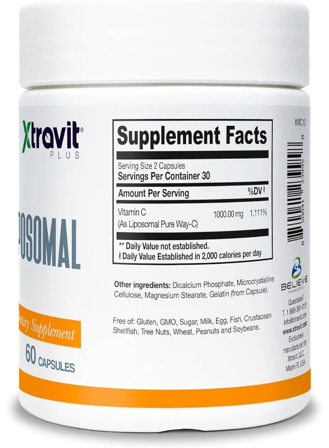 Xtravit Liposomal Vitamin C Supplement for Men and Women - Image 2