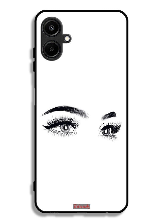 Tolwak Samsung Galaxy M06 5G Protective Case Cover Eyes Art - Image 1