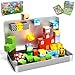 Goody King 45pcs Travel Toys Magnetic Blocks with Metal Box Light up Magnetic Blocks Educational STEM Toys for Kids 3 4 5 6 7 8 9 10 Travel Construction Play Set Christmas Birthday Gifts - Image 2