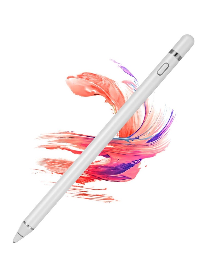 DUSALA Stylus Pen Touch Screen Pencil Active Stylus Pens Compatible for iPhone iPad HP DELL Tablet Phone Laptop Chromebook Kindle Fire - Fine Point Digital Capacitive Drawing Pencil  - Image 1