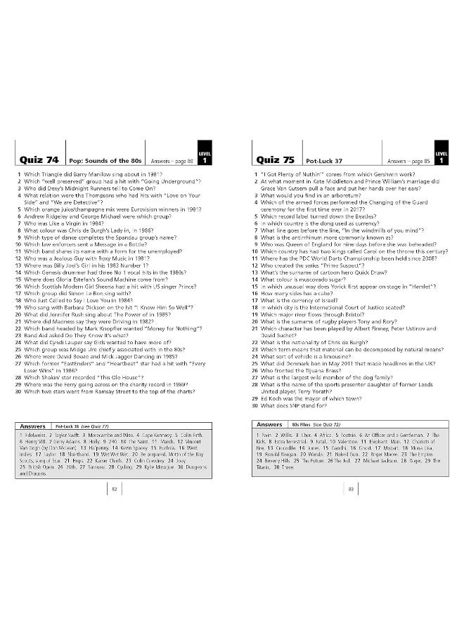 The Pot Luck Pub Quiz Book  - Image 4