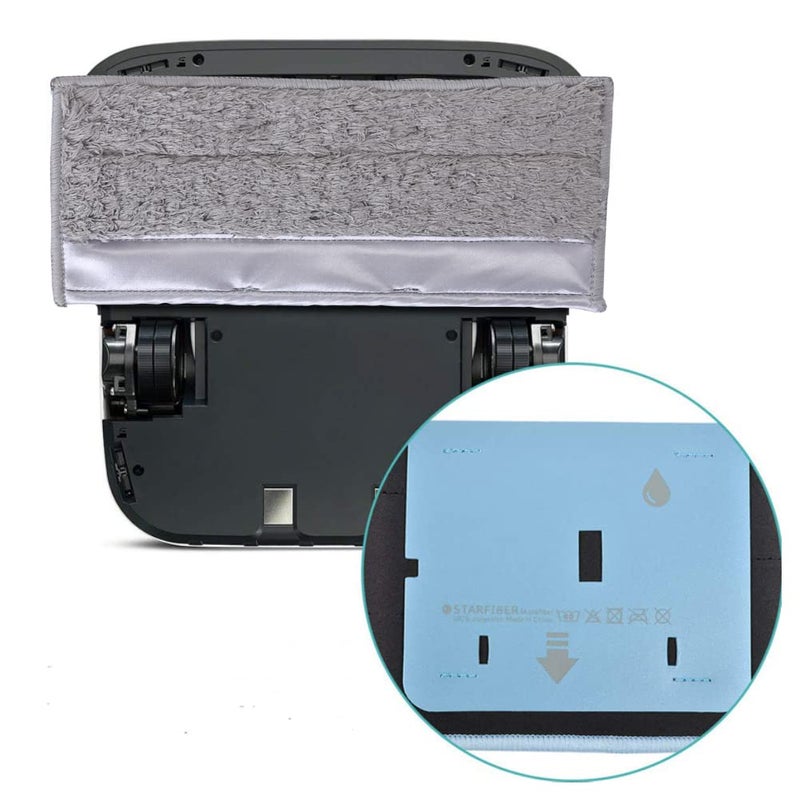 BettaWell 8 Packs Replacement Washable Mopping Dry Pads Compatible with iRobot Braava Jet M6 Series 6110 6112 6012  - Image 3