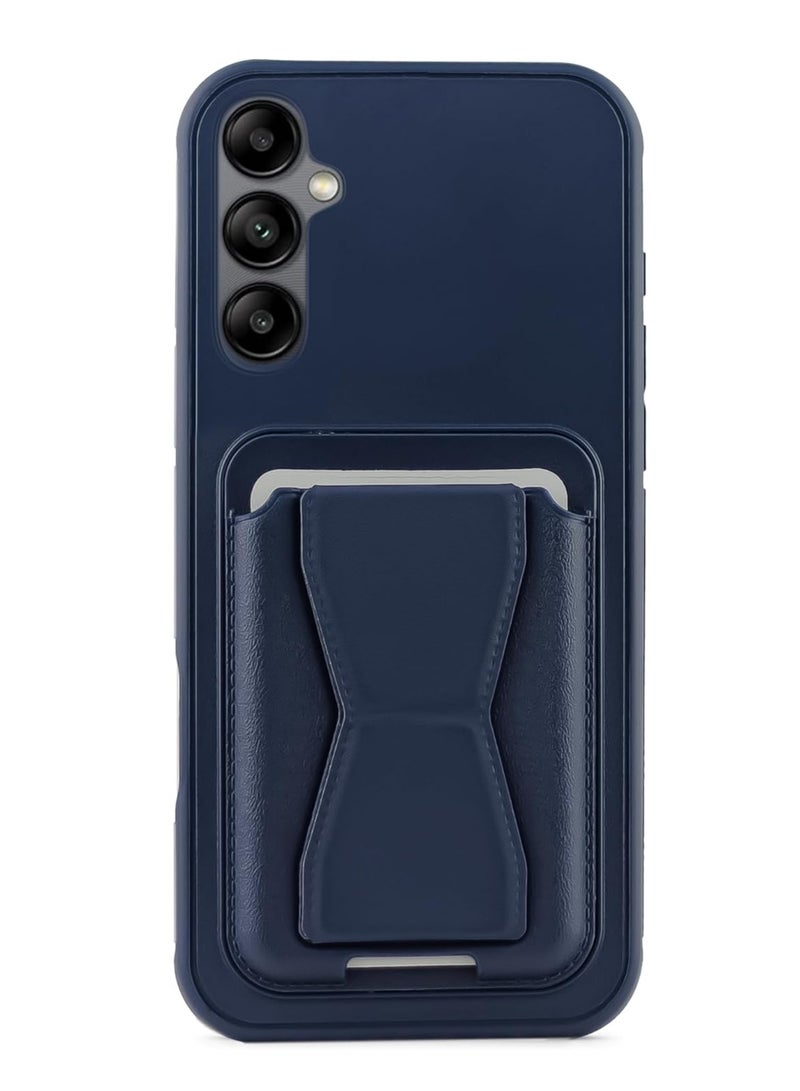 Leather Case With  TPU Frame, Shockproof Protective with Card Holder Stand Compatible with Phone Samsung Galaxy A56 