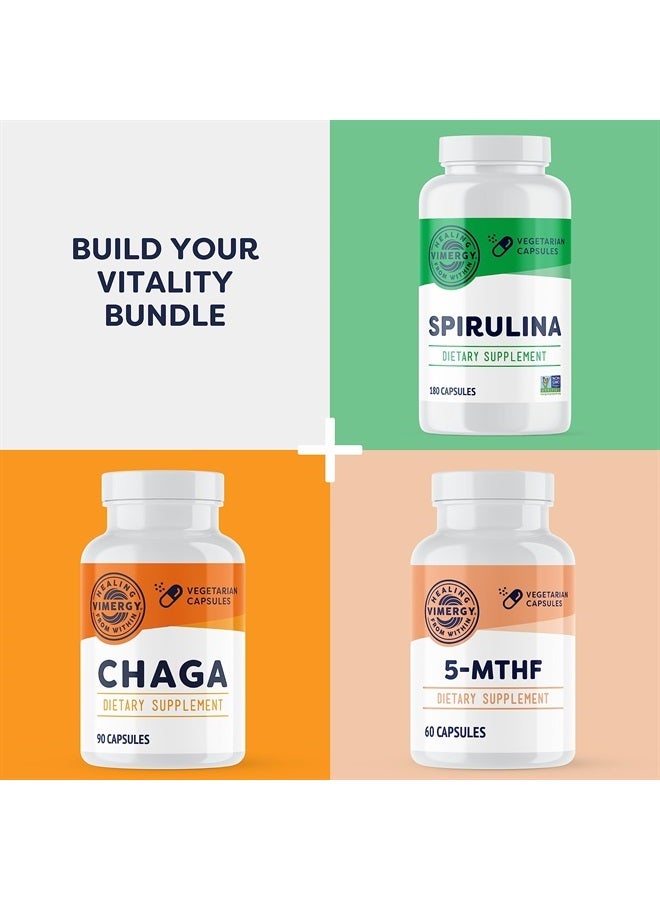 Vimergy Barley Grass Capsules, 30 Servings – Source of antioxidant - Contains Iron, Vitamin C, & Vitamin E – Non-GMO, Gluten-Free, Soy-Free, Vegan & Paleo – Daily Greens Booster (240 ct) - Image 5