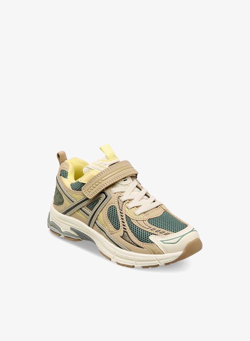 Mister Duchini Panelled Sneakers with Hook and Loop Closure - Image 2