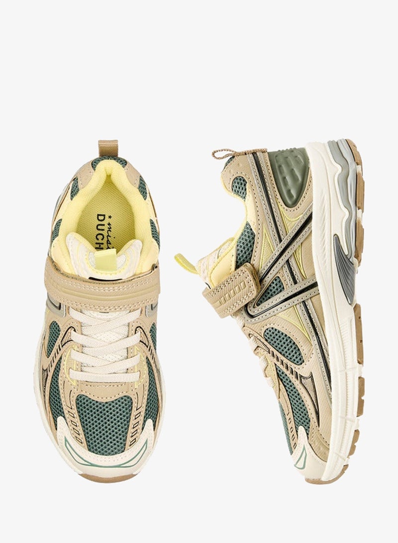 Mister Duchini Panelled Sneakers with Hook and Loop Closure - Image 3