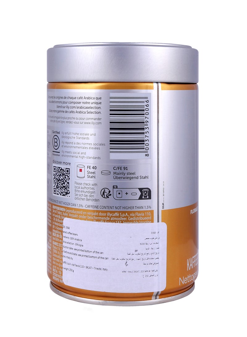 Illy Arabica Selection Ethiopia Whole Bean Coffee 250g - Image 3