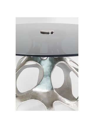 Dining Table Volcano Silver, 120X120X76 CM - pzsku/Z3987586E8A9CE285ED12Z/45/_/1727093047/3fdf1579-9f29-49c1-88d5-be0e636d1eeb