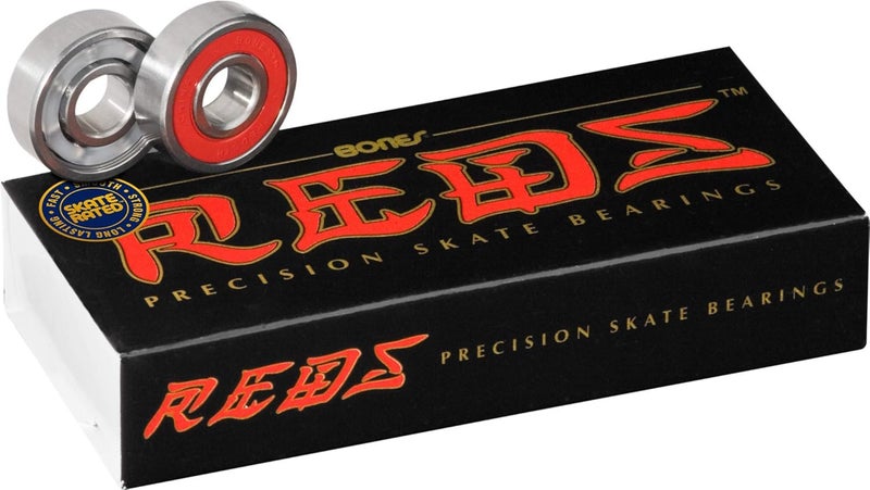 Bones Reds Skate Bearings (8mm, 16 Pack) - Image 1