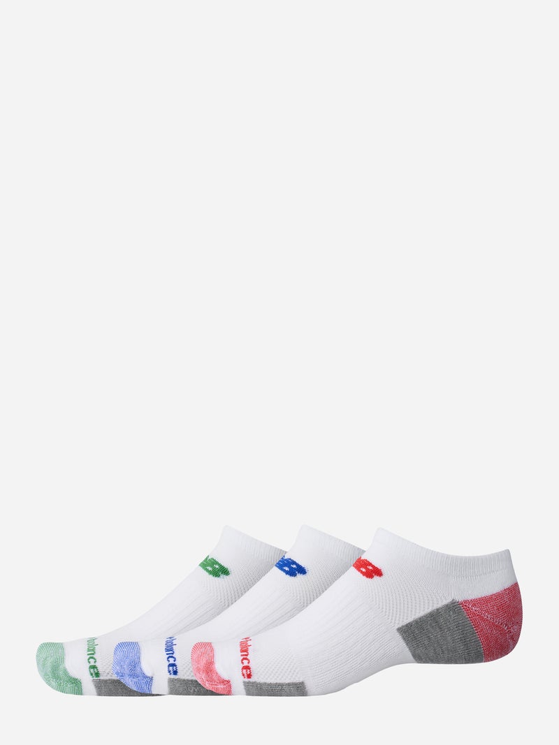 New Balance عبوة من 3 - جوارب بطانة مبطنة للأداء - Image 1