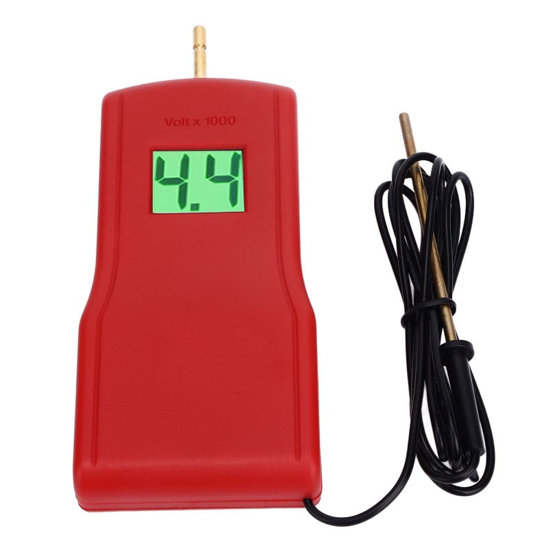 Electric Fence Voltage Meter with Backlight LCD Screen Easy Installation for Farm Pasture ABS Copper - Image 2