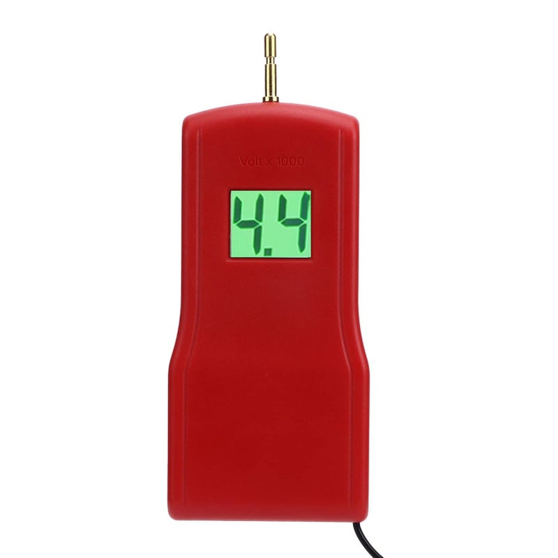 Electric Fence Voltage Meter with Backlight LCD Screen Easy Installation for Farm Pasture ABS Copper - Image 4