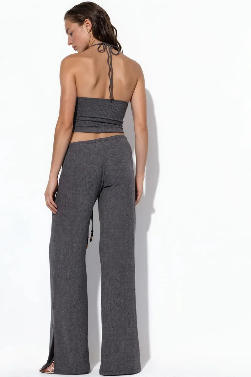 بوسيم BUSEM Women's Straight-leg Crepe Trousers
