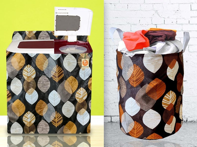 KANUSHI KANUSHI Industries Designer Laundry Bag1 Pc Waterproof Dustproof Top Load Semi Automatic Washing Machine Cover Suitable For 6 Kg 65 kg 7 kg 75 kgLBWASHINGSEMINWNEW11  - Image 1