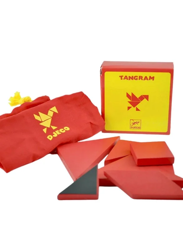 DJECO Wooden Magnetic - Tangram