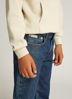 Calvin Klein Jeans Kids Straight Fit Rinse Jeans  - Image 3
