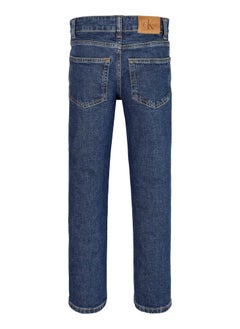 Calvin Klein Jeans Kids Straight Fit Rinse Jeans  - Image 5