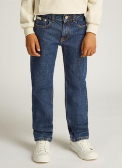 Calvin Klein Jeans Kids Straight Fit Rinse Jeans  - Image 1