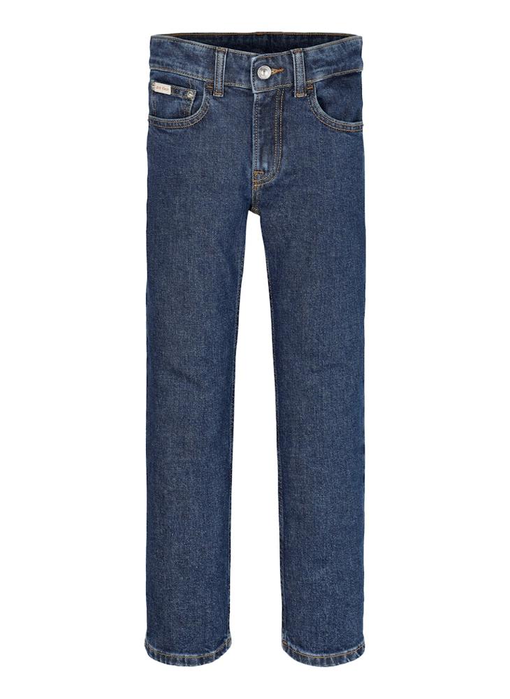 Calvin Klein Jeans Kids Straight Fit Rinse Jeans  - Image 4