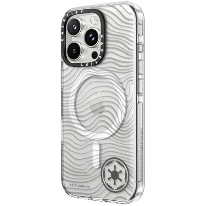 Casetify Clear iPhone 16 Pro Case 【Mandalorian Co-Lab/Not Yellowing / 6.6ft Drop Protection/Compatible with Magsafe】 - Beskar Ingot Case - Clear - Image 5