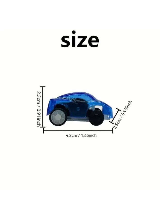 10 قطع سيارات صغيرة من البولي فينيل كلوريد بألوان عشوائية بدون بطاريات هدايا الحفلات - Image 3