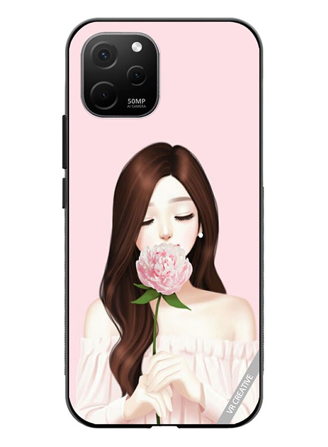 VR CREATIVE Protective Case Cover For Huawei Nova Y61 Rosy Design Multicolour - Image 1