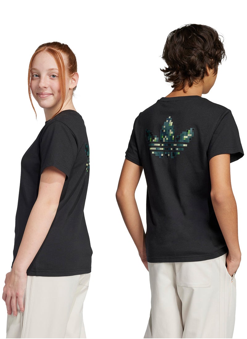 Adidas Kids Minecraft Graphic T-Shirt  - Image 2
