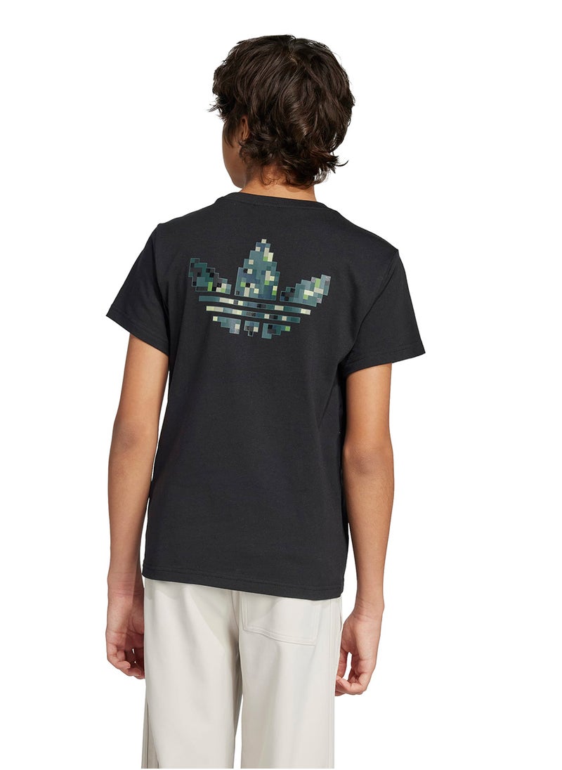 Adidas Kids Minecraft Graphic T-Shirt  - Image 4