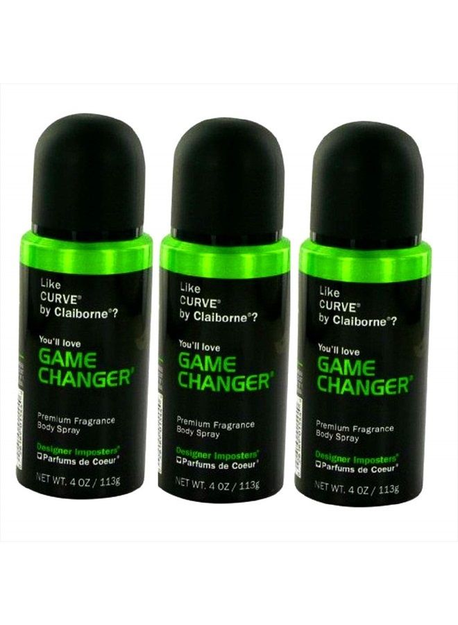 Parfums de Coeur Game Changer 4 oz Fragrance Body Spray (Pack of 3) - Image 1