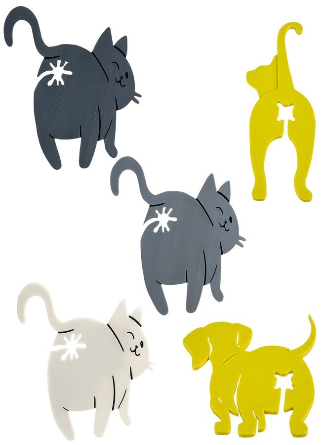 CZFSWT 5PCS Cat Butt Bread Clip Set, Cat Bread Clip, Bread Bag Clips Suitable for Kitchen Accessories for Cat Lovers, Home Decor and Gift - Image 1