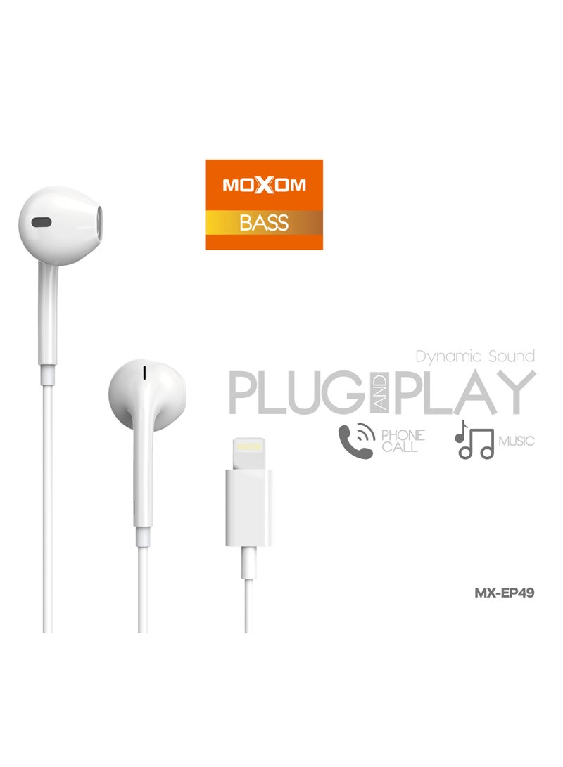 موكسوم سماعات الأذن السلكية MX-EP49 أبيض - Image 1