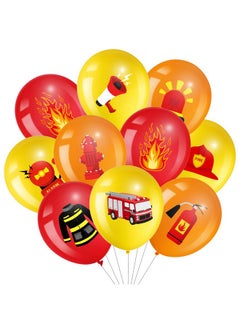 45 Latex Fire Truck Balloons Fire Truck Birthday Party Balloons Decoration Fire Party Balloons For Kids Red Orange And Yellow Fire Truck Balloons For Rescue Theme Party Firefighter Party Supplies - pzsku/Z39890DDC3FFD12DC8010Z/45/_/1721981483/cde37a5e-7526-4648-a185-b3358e756b72