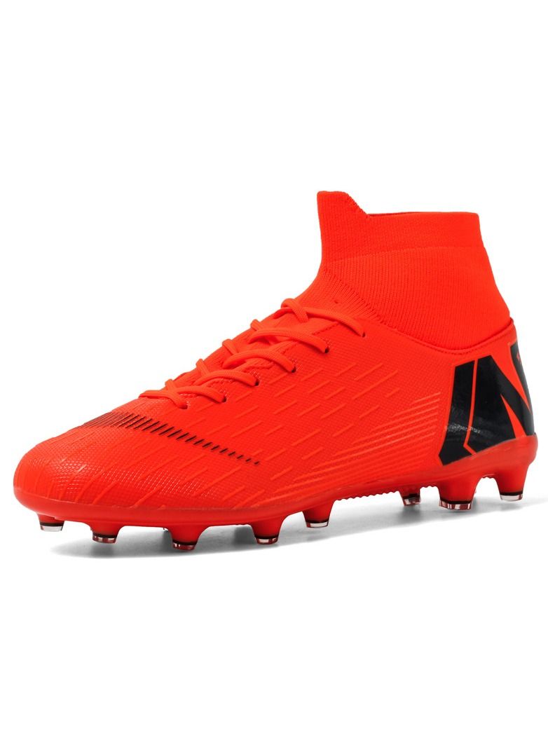 KUYING New High Top Comfortable and Breathable Football Shoe 