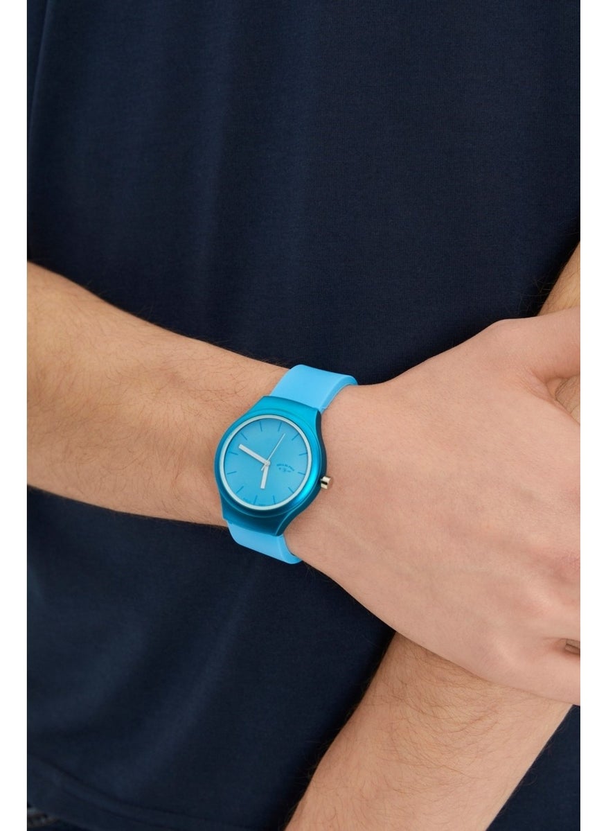 Aqua Di Polo 1987 Aqua di Polo Women's Analog Wristwatch with Blue Silicone Strap APSR1-A9645-USMMM  - Image 3