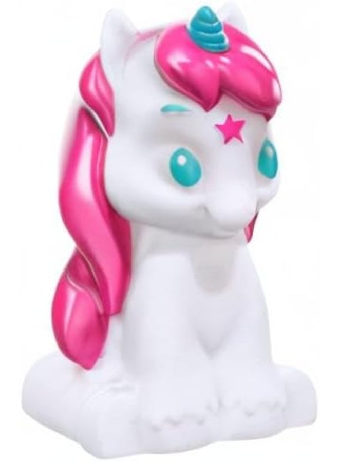 Lexibook Unicorn Color Changing Night Light NLJ01UNI for Kids Room, Soft LED Ambient Lamp with Smooth Color Transition, Battery Operated Portable Nightlight, Bedroom Décor Light for Boys and Girls, White Unicorn Decorative Sleep Light - Image 5