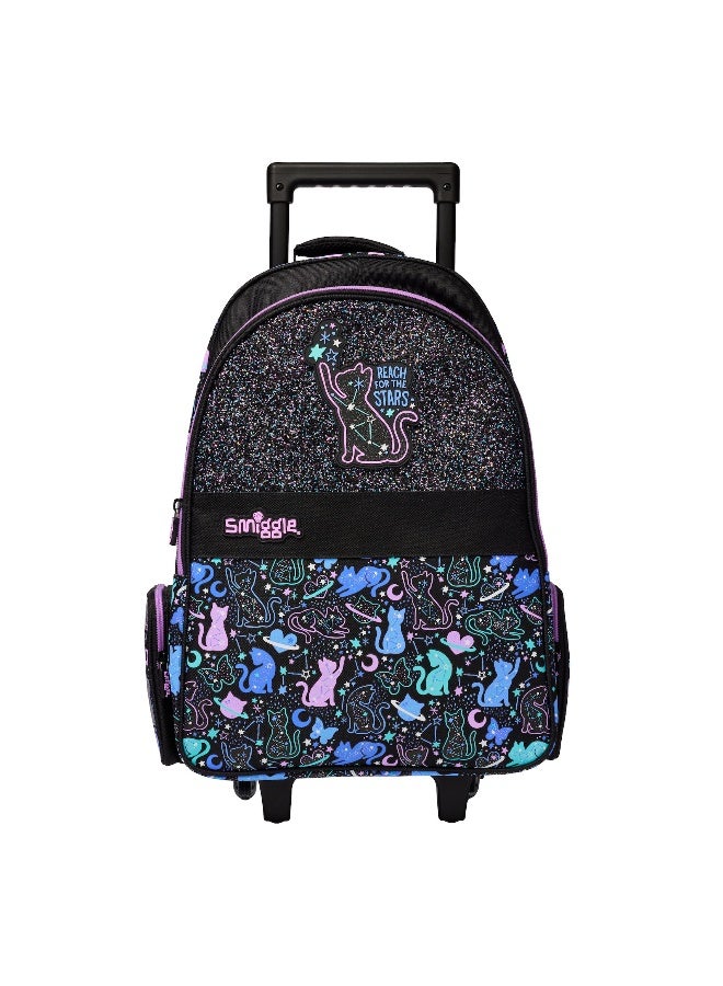 Smiggle Large Rolling Backpack - Student Travel Dual-use Backpack from Australia