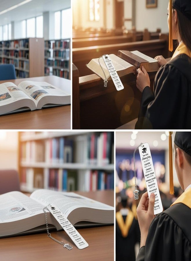 Aeonovs College Graduation Gifts for Women Men Him Her, Christian Graduation Bookmark Gift, Class of 2026 Phd Nursing Master Degree Graduations Gifts for Women Men 2026, End of the Year Gift for Students - Image 2