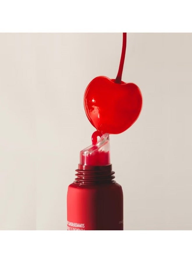 SUMMER FRIDAYS - Lip Butter Balm - Conditioning Lip Mask and Lip Balm for Instant Moisture, Shine and Hydration - Sheer-Tinted, Soothing Lip Care - Cherry (0.5 oz / 15 g) - Image 1