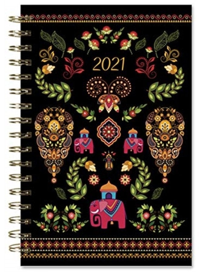 DESIGNER ELEPHANT 2021 PLANNER - Paperback