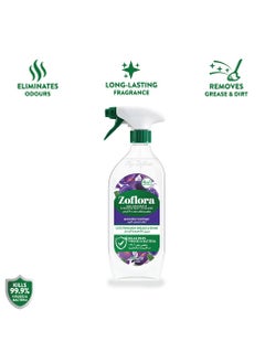 Zoflora Multi-Purpose Disinfectant Antibacterial Spray Midnight Blooms 800ml  - Image 2
