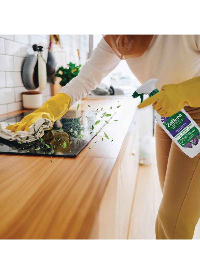 Zoflora Multi-Purpose Disinfectant Antibacterial Spray Midnight Blooms 800ml  - Image 5